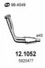 FIAT 5920477 Exhaust Pipe